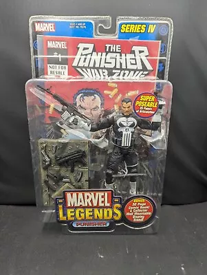 Marvel Legends Series IV Punisher With War Zone Comic Toy Biz • $45