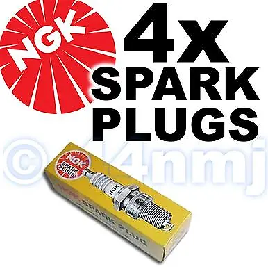 £11.42 • Buy 4 Pack NEW GENUINE NGK Replacement SPARK PLUGS BPMR7A Stock No. 4626 Trade Price