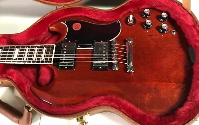 $1649 • Buy MINT! 2022 Gibson SG '61 Stop Tail - Vintage Cherry Finish - Original Case SAVE!