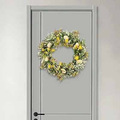 Easter Wreath Front Door 16inch Spring For Indoor Outdoor Wedding Decoration • £17.86