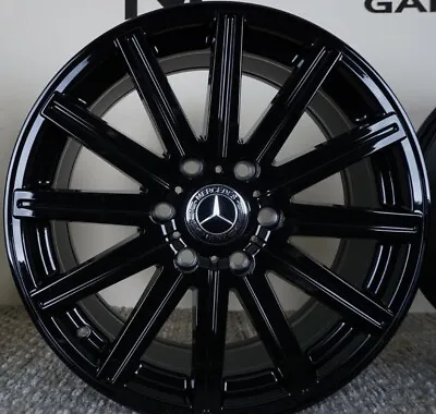 18  Mandrus Stark Gloss Black Wheels 6x130 Mercedes Sprinter Van FREE SHIPPING • $1650