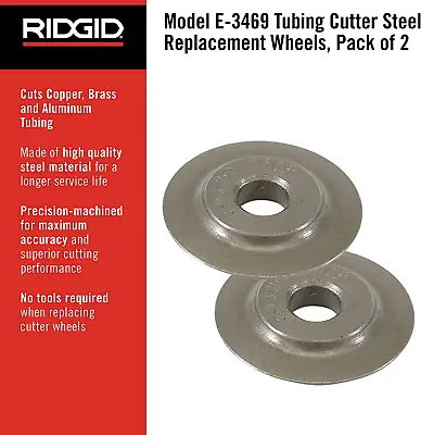 RIDGID 3469 Tubing Cutter Wheels Fits 101 103 104 117 118 150 151 152 153 205 • $12.89