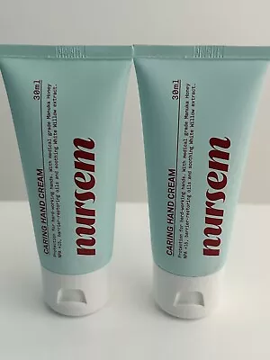 2 X Nursem Caring Hand Cream 30ml - 60ml - Natural Manuka Honey • £10.93