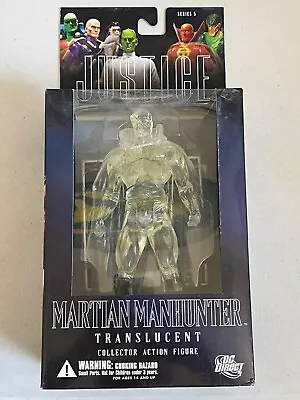 DC Direct Alex Ross Justice League S5 Martian Manhunter Translucent 7   C1 • $10.95