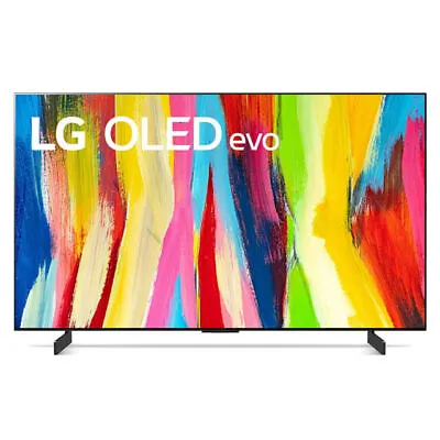 $1349 • Buy LG OLED42C2PSA 42  4K OLED Smart TV - Black