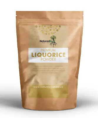 Premium Liquorice Powder -  Jethimadh | Licorice | Mulethi Root Powder | Ground • £5.99