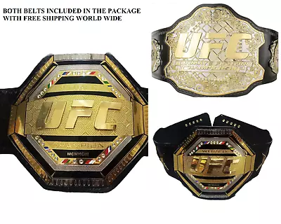 UFC Belts UFC Ultimate & Legacy Championship Replica Belt Adult New 2 Sets • $399.99