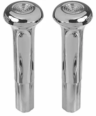 Smooth Chrome Door Lock Knob Set 1968-1973 GTO Chevelle 442 Skylark Cutlass • $34.16