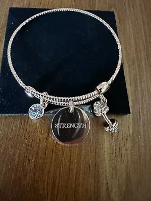 Mary Kay Fashion Jewelry Gold Bracelet - Strength With Charms • $8.50