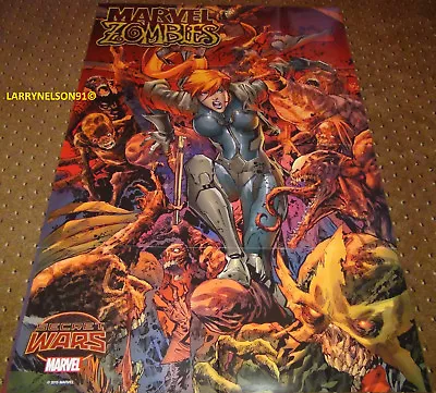 Venom Marvel Zombies Poster 24x36 Secret Wars Walking Dead Horror Electro Blood • $9.99