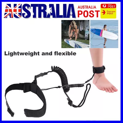 Surfboard Leash Foot Hand Rope 5mm Stand Up Paddle Board Protection AU • $12.89
