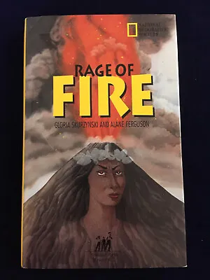 Rage Of Fire By Gloria Skurzynski ~ Very Good ~ Hawaii Volcanoes Park Mystery HC • $5