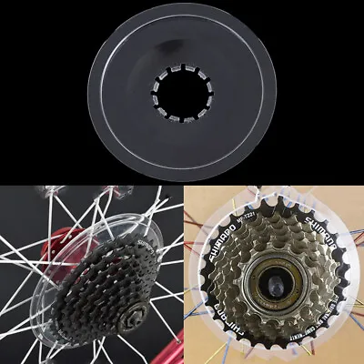 $2.96 • Buy Bike Wheel Spoke Protector Guard Bicycle Cassette Freewheel Protection Cover~ ^
