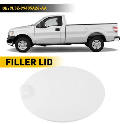 For 2009-2014 Ford F150 Fuel Gas Tank Filler Lid Door Cap 9L3Z-99405A26-AA White • $16.99