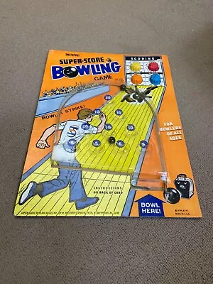 $17.99 • Buy Smethport Specialty Co. Super-Score Bowling Model No. 259 - Vintage Travel Game 