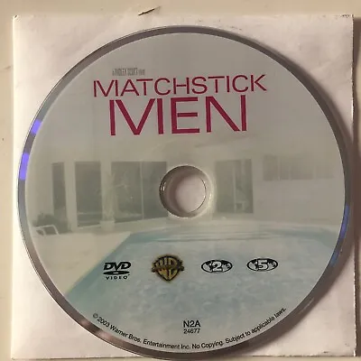 Matchstick Men (2003) DVD -  Nicolas Cage - Alison Lohman • £3