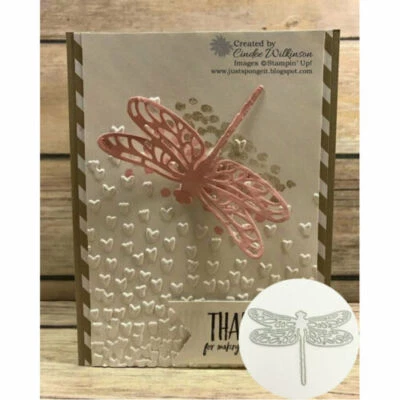 £3.22 • Buy Insect Dragonfly Cutting Dies Metal Stencil DIY Scrapbook Album Paper Card Art