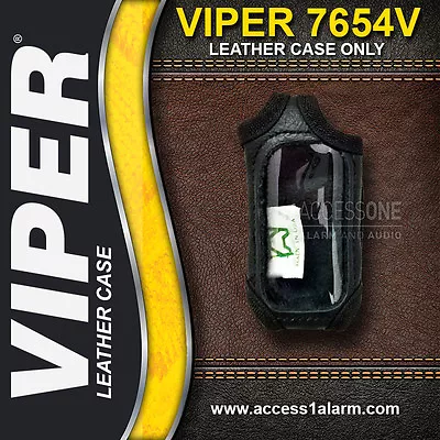 Viper 7654V High Quality Genuine Leather Remote Control Protective Case 4708V • $19.99
