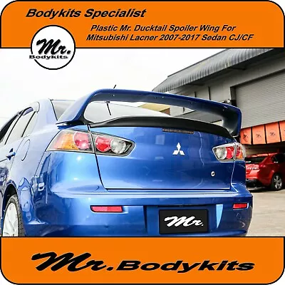 $125 • Buy Mr Bodykits Rear Ducktail Spoiler Wing For Mitsubishi Lancer 2007-2017 CJ/CF 