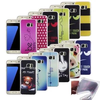 Mobile Phone Cover Case IPHONE 5 6 7 8 Galaxy S8 S7 S6 Silicone TPU Bumper Cover • £12.12