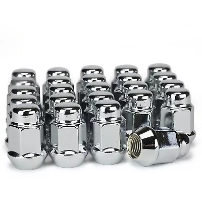 24pc 1/2'' X 20 Chrome Bulge Acorn Lug Nuts  Fits DODGE FORD GMTRAILER • $26.95