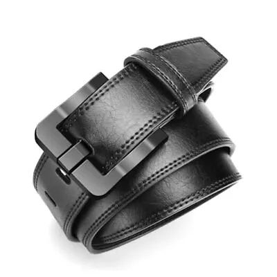  TSA Approved Non-Metal Nickel-Free Belt Size 41 (Fits Pants Size 37-38） Black • $42.22