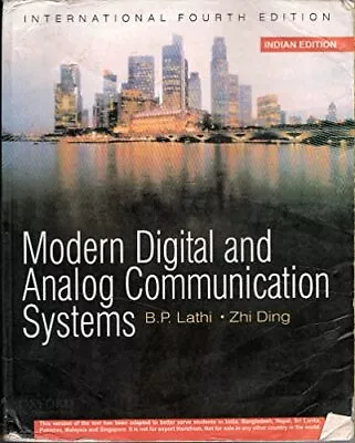 Modern Digital And Analog Communication Systems • $7.86