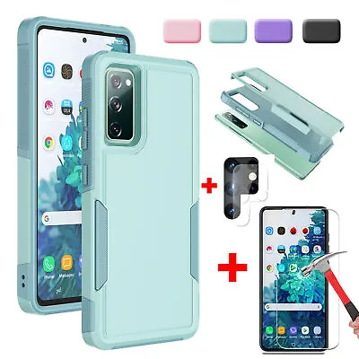 For Samsung Galaxy S24 S23 S22 Plus Ultra S20 FE Case Cover +Screen Protector • $7.89