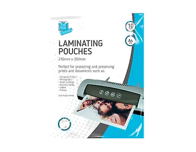 A4 Laminating Pouches Gloss Laminator Laminate Sheets Waterproof 216mm X 303mm • £3.19