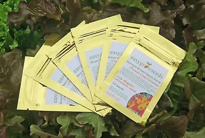 Organic Flower Seeds Easy To Grow In Garden Patio Or Conservatory - 87 Varieties • £3.99