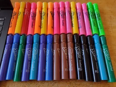 Mr. Sketch Scented Markers Chisel Tip Assorted Colors Lot Of 30 Tested • $15