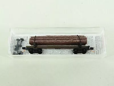 N Scale Micro-Trains MTL 113020 40' Skeleton Log Car With Log Load #2 • $34.95
