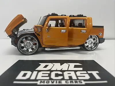 HUMMER H2 SUT CONCEPT Crazy CUSTOM Orange CHROME 1:18 PRE-owned • $75