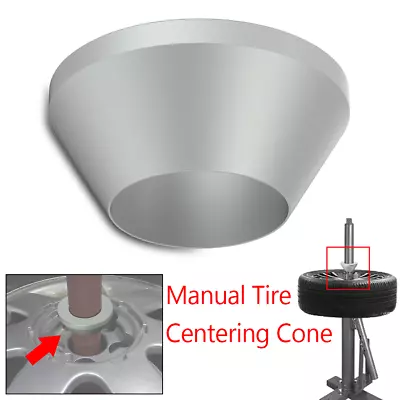 Manual Tire Changer Centering Cone Upgrade 1.67  2.9  Wheel Hub Billet Aluminum • $12.99