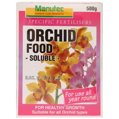 $18.90 • Buy MANUTEC Orchid Food Soluble 500G For Healthy Growth