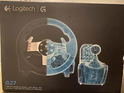 Logitech G27 PC/Playstation 2-3 Force Feedback Racing Wheel  • $250