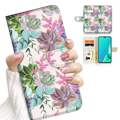 ( For Samsung S7 ) Wallet Flip Case Cover AJ24174 Flower • $12.99