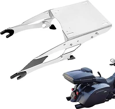 Luggage Rack Mount Top Case Box For Indian Chieftain Roadmaster Springfied 14-23 • $219.88