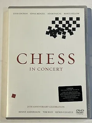 CHESS IN CONCERT MUSIC DVD 25th ANNIVERSARY CELEBRATION • £24.99