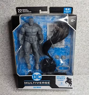 2021 McFarlane DC Multiverse The Dark Knight Returns TDKR Batman Platinum Chase • $19.98