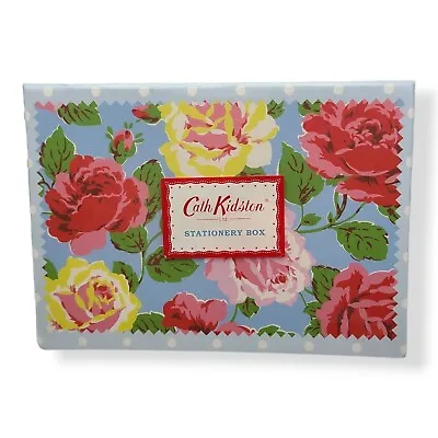£12.77 • Buy SEALED Cath Kidston Stationery Box Set Floral Roses Colorful Paper & Envelopes
