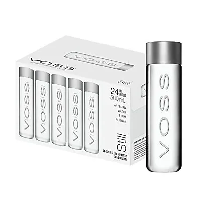 STILL WATER For On-the-Go Hydration Naturally Pure 500ml Pack Of 24 VOSS • $60.74