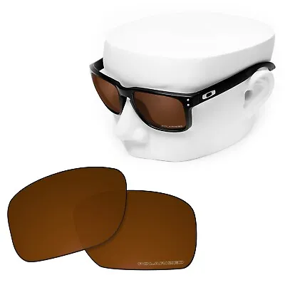 $27.98 • Buy Max.Shield Replacement Sunglass Lenses For-Oakley Holbrook POLARIZED - Brown