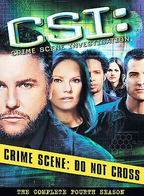 $5.98 • Buy CSI: The Fourth Season DVD Danny Cannon(DIR) 2003