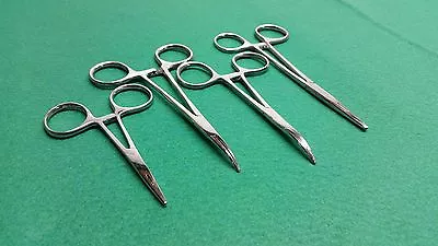 4 Assorted Mosquito Hemostat Forceps Str+cvd Surgival Veterinay Instruments • $6.30