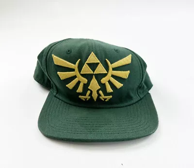 Nintendo 2012 Legend Of Zelda Link Snapback Hat Green Cap • $7.61