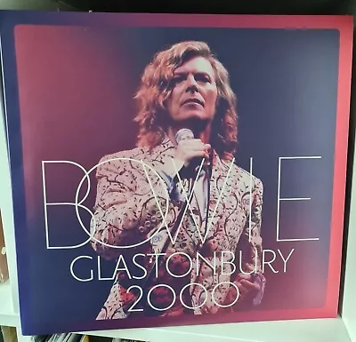 David Bowie Glastonbury 2000 LP Rare Misprint Version Opened But Unplayed  • £65