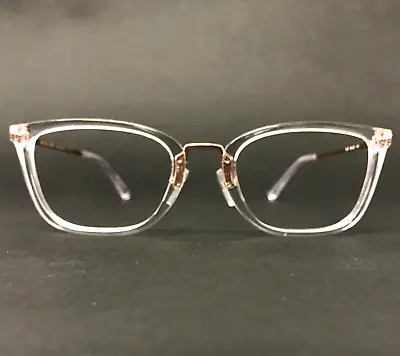 Michael Kors Eyeglasses Frames MK 4054 Captiva 3105 Clear Rose Gold 52-20-140 • $69.99