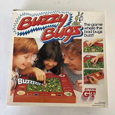 Vintage Buzzy Bugs By Action GT Games 1984. Complete And Working. • £12