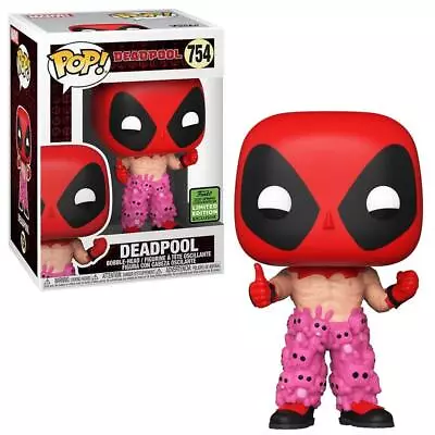 Marvel's Deadpool Bobble Head Teddy Belt 2021 Spring Convention Limited Edition • $28.95